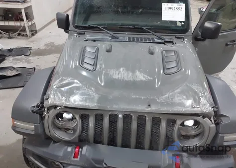 2019 Jeep Wrangler Unlimited Rubicon 4X4 z USA, uszkodzony, nr VIN 1C4HJXFN5KW546885